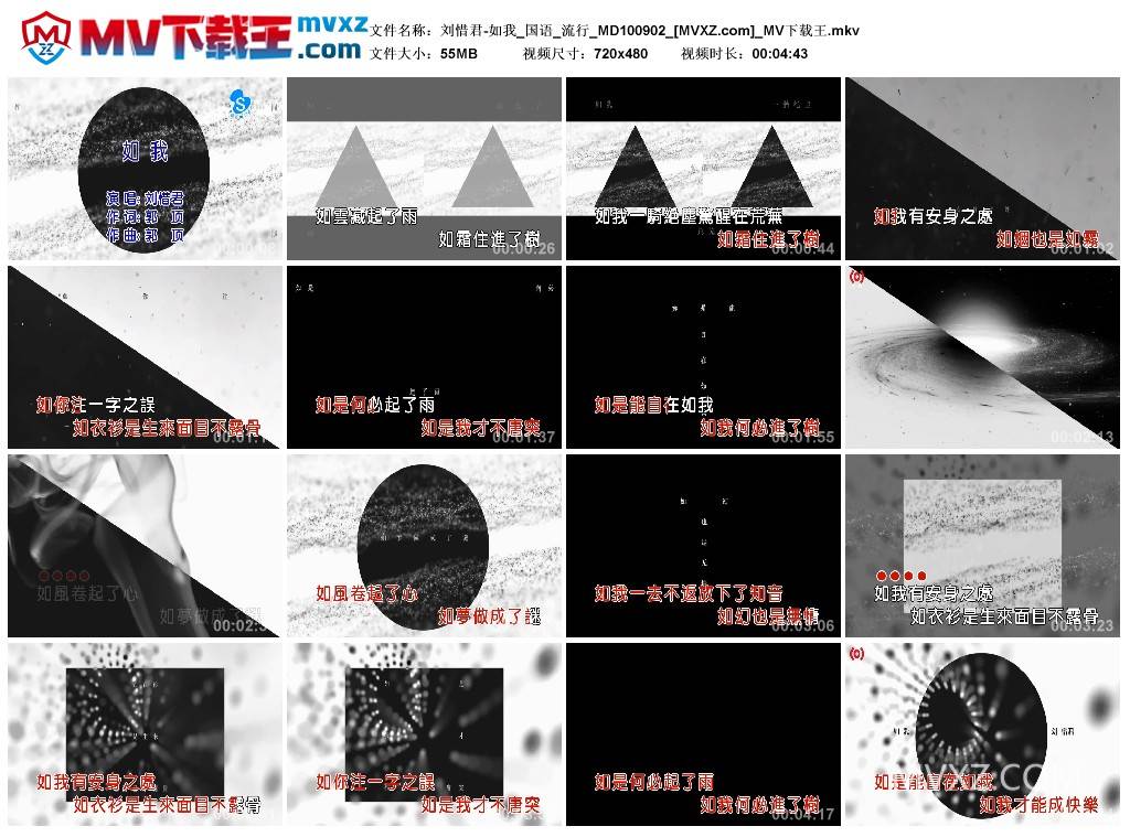 刘惜君-如我_国语_流行_MD100902